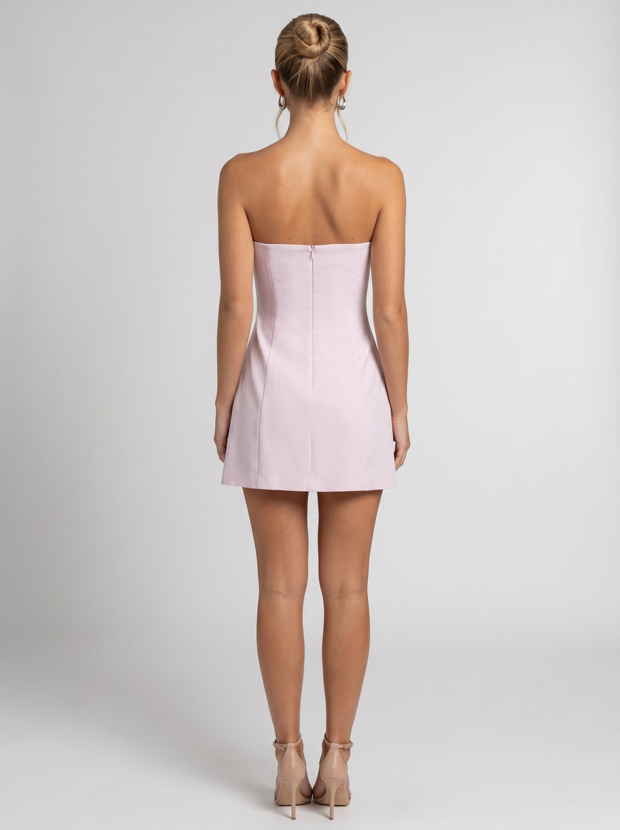 VALENCIA | STRAPLESS MINI DRESS