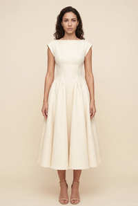 CAMILLE ELEGANCE MIDI DRESS