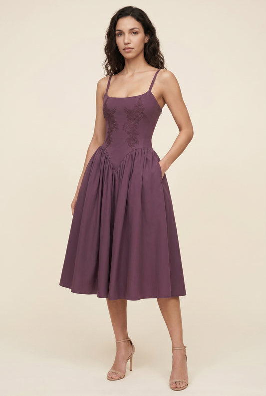 SAMIRA MIDI DRESS