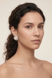NOVA CIRCLE STATEMENT EARRINGS