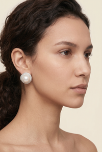 NOVA CIRCLE STATEMENT EARRINGS