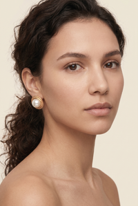 NOVA CIRCLE STATEMENT EARRINGS