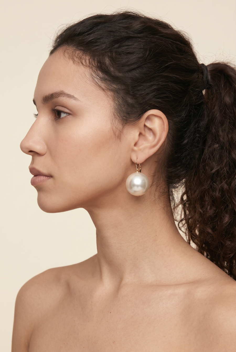 NATASHA PEARL DROP EARRINGS