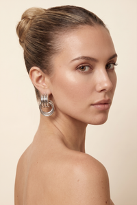DIVINA STATEMENT HOOP EARRINGS