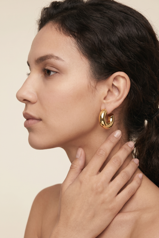 MARISKA HOOP EARRINGS