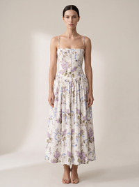 FLORAL MAXI DRESS