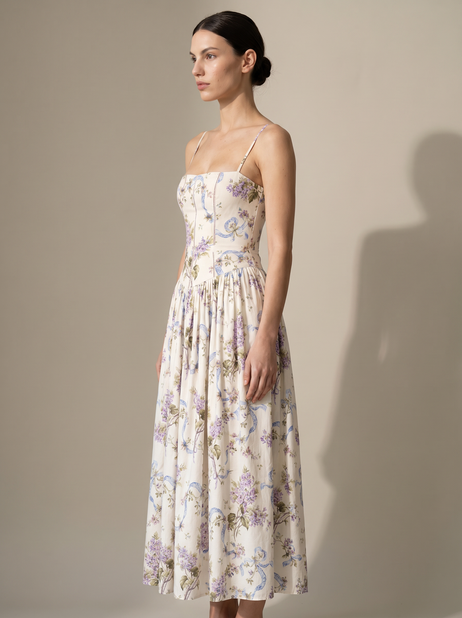 FLORAL MAXI DRESS