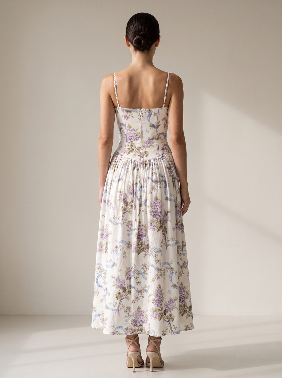 FLORAL MAXI DRESS