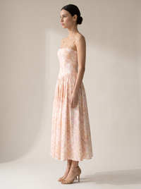 FLORAL MAXI DRESS