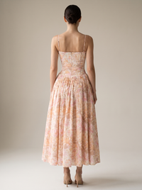 FLORAL MAXI DRESS