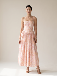 FLORAL MAXI DRESS