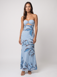 CLAUDIA | CUTOUT MAXI DRESS