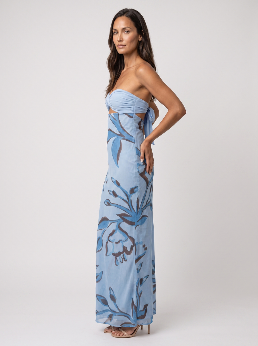 CLAUDIA | CUTOUT MAXI DRESS