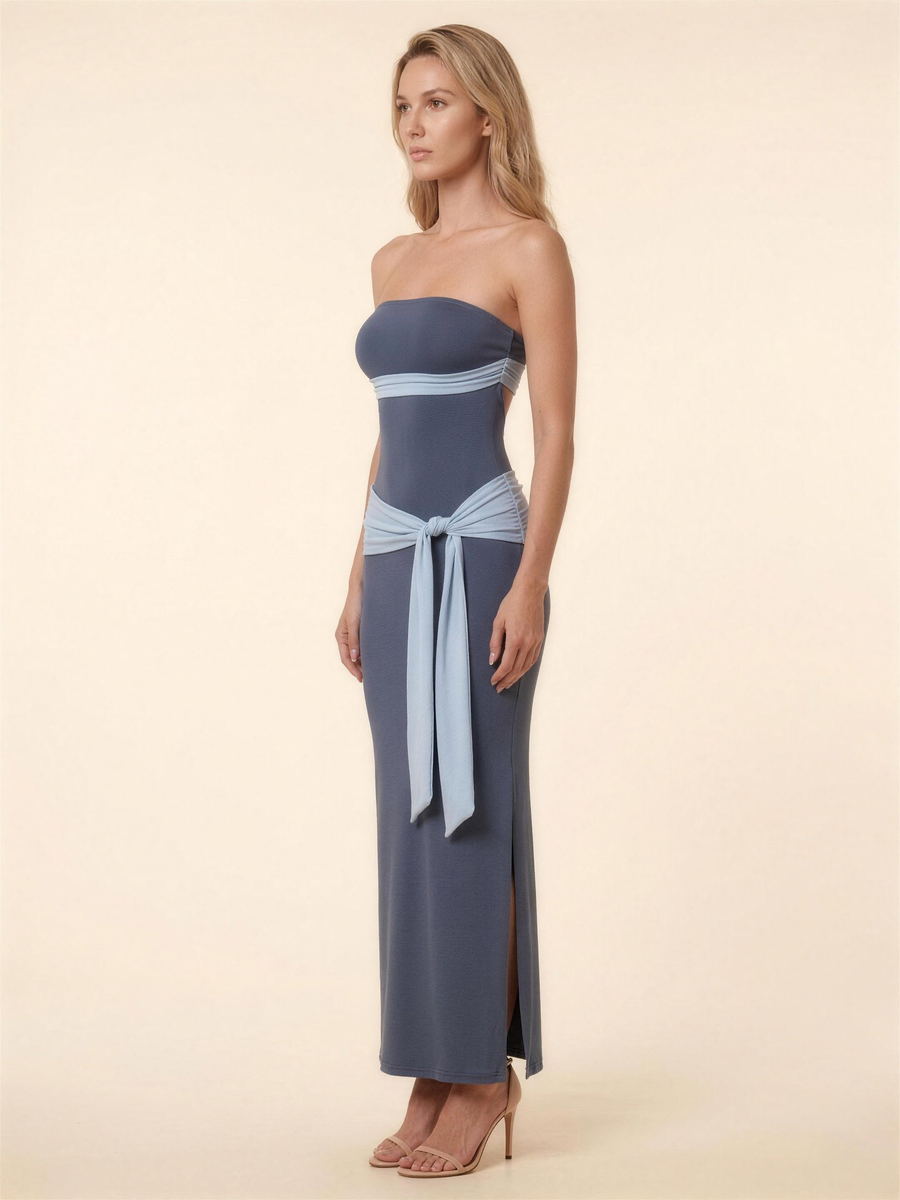 AZURE MAXI DRESS