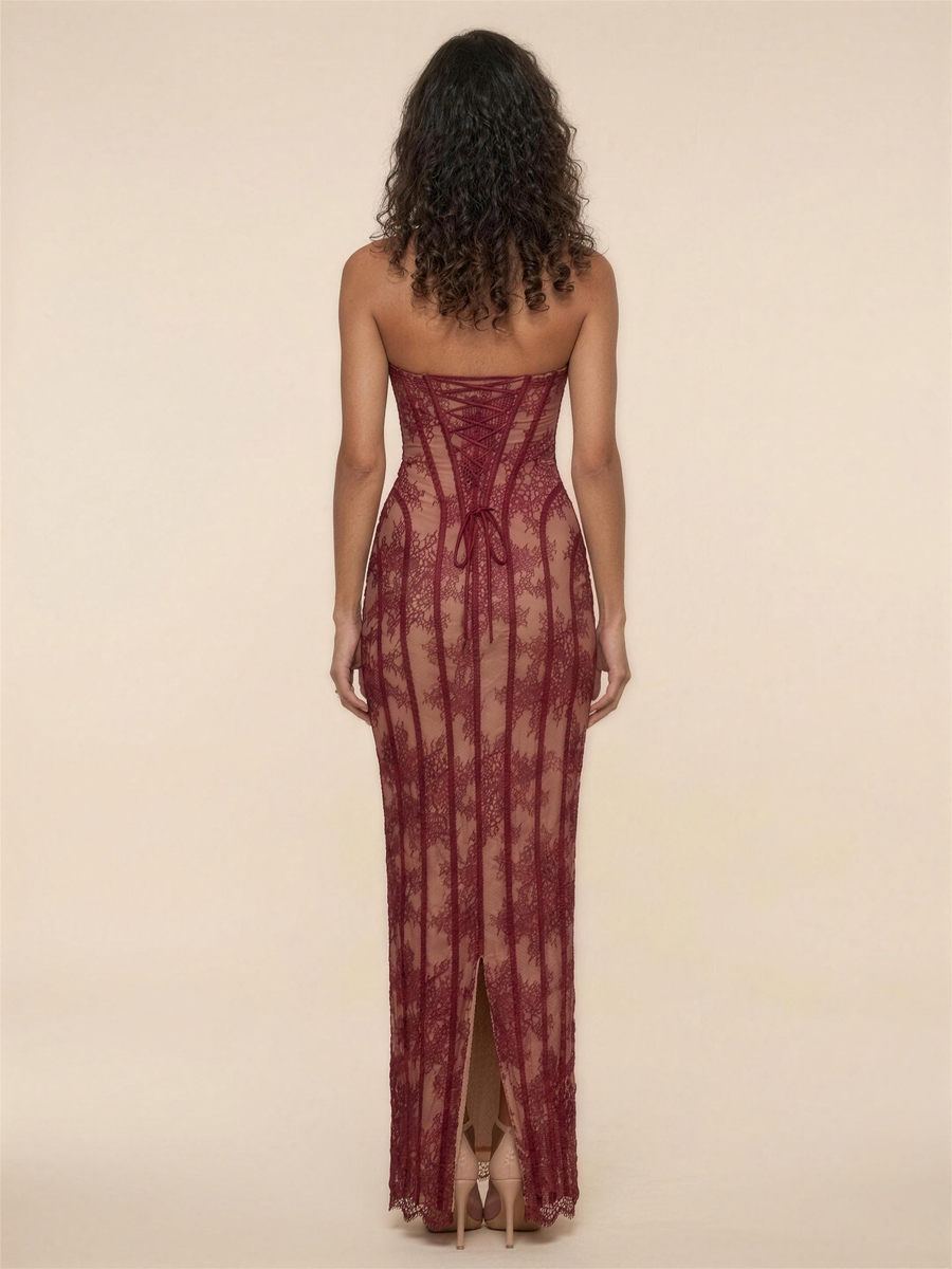 CHARLEE | JEAN MAXI DRESS
