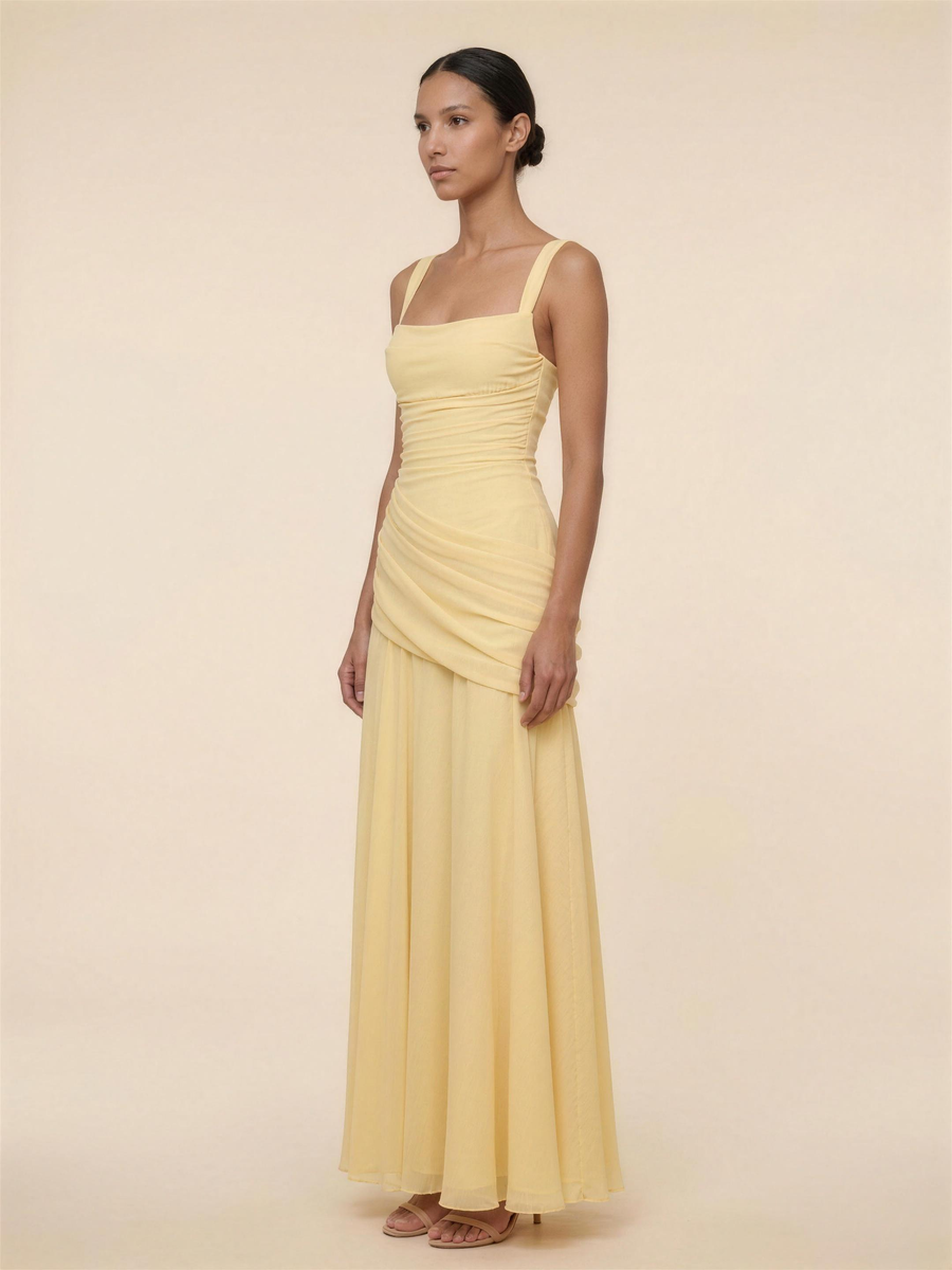 TEMPERANCE | WRAP MAXI DRESS