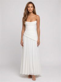 POLLY | STRAPLESS MAXI DRESS