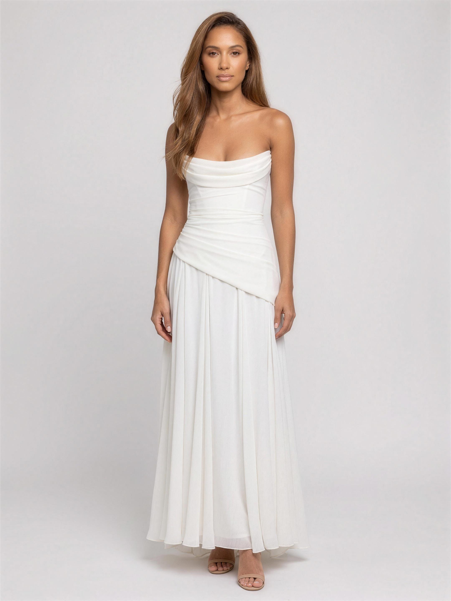 POLLY | STRAPLESS MAXI DRESS