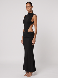 LUISA | PINAFORE MAXI DRESS