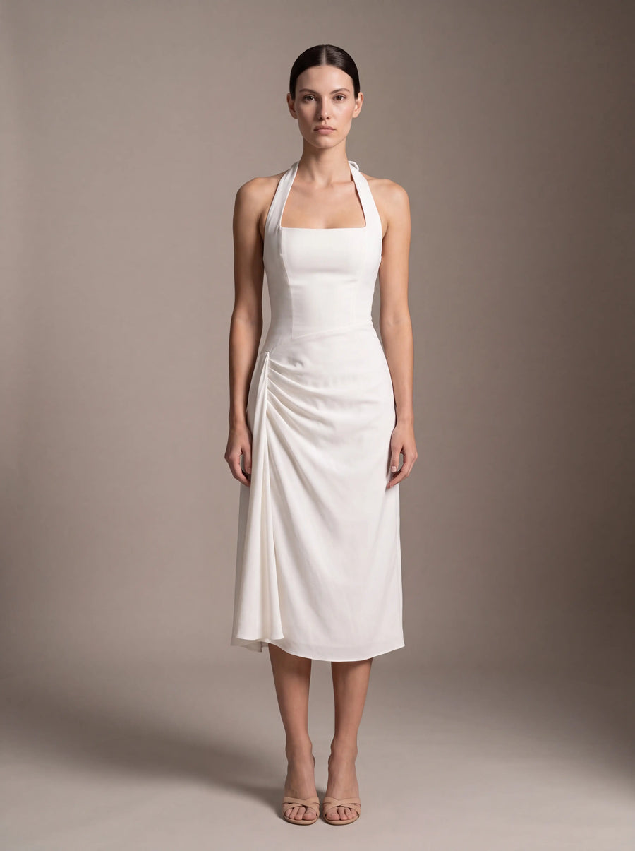 WHITNEY MIDI DRESS