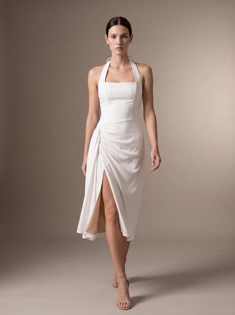 WHITNEY MIDI DRESS
