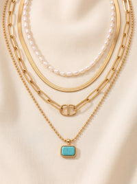 Delicate Gold Layered Necklace