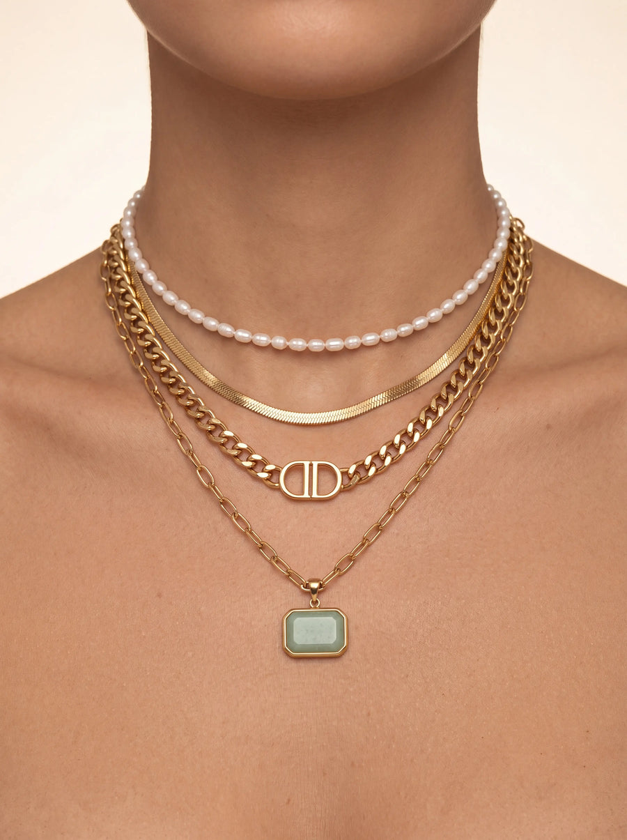 Delicate Gold Layered Necklace