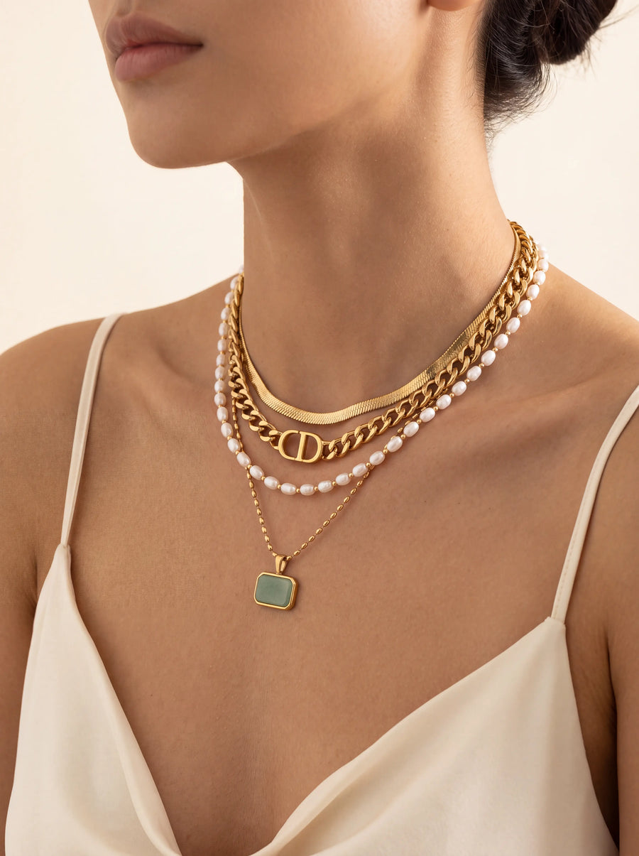 Delicate Gold Layered Necklace
