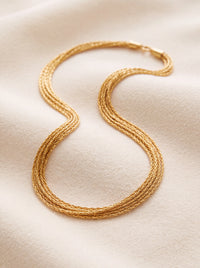 Gigi Necklace - Gold - Brass