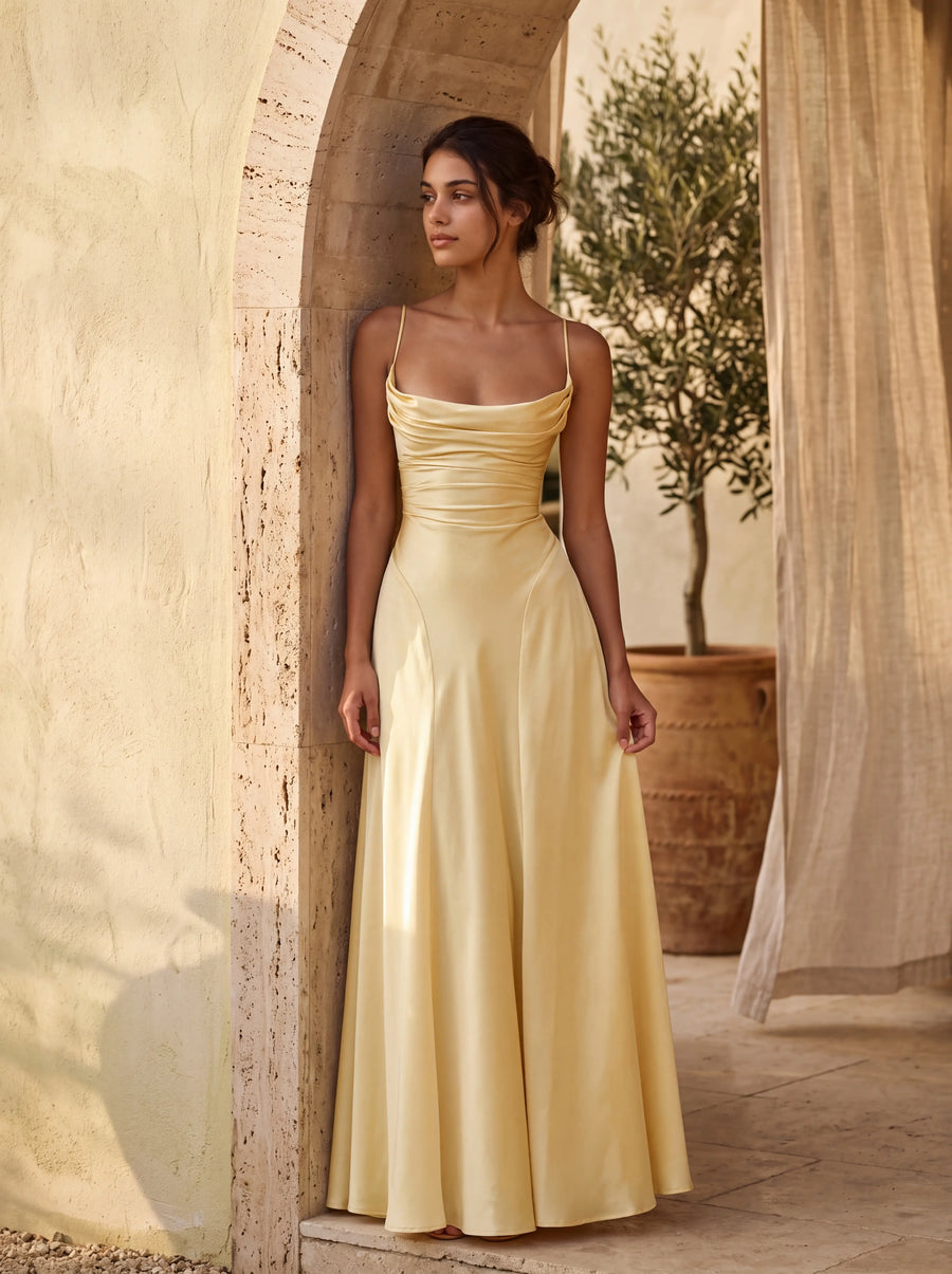Adelaide Maxi Dress – Lemon