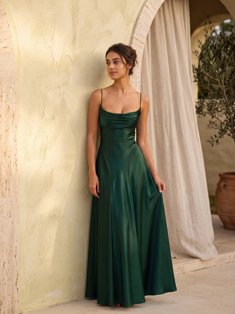 Adelaide Maxi Dress – Emerald
