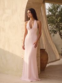 Octavia Maxi Dress – Blush
