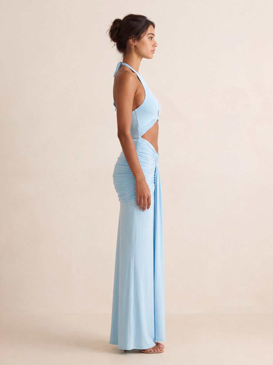 Melissa Maxi Dress – Sky Blue