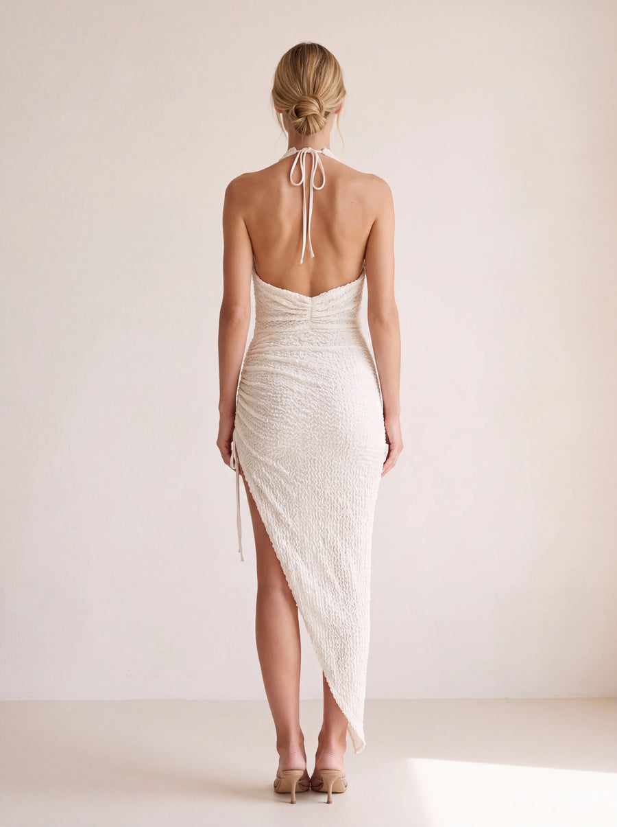 Indie Midi Dress – Ivory