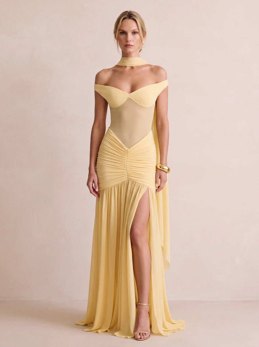 Rosa Maxi Dress – Lemon