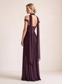 Rosa Maxi Dress – Plum