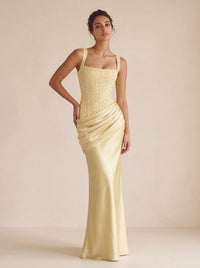 Juliette Maxi Dress – Lemon