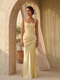 Juliette Maxi Dress – Lemon