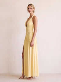 Fabienne Maxi Dress – Lemon
