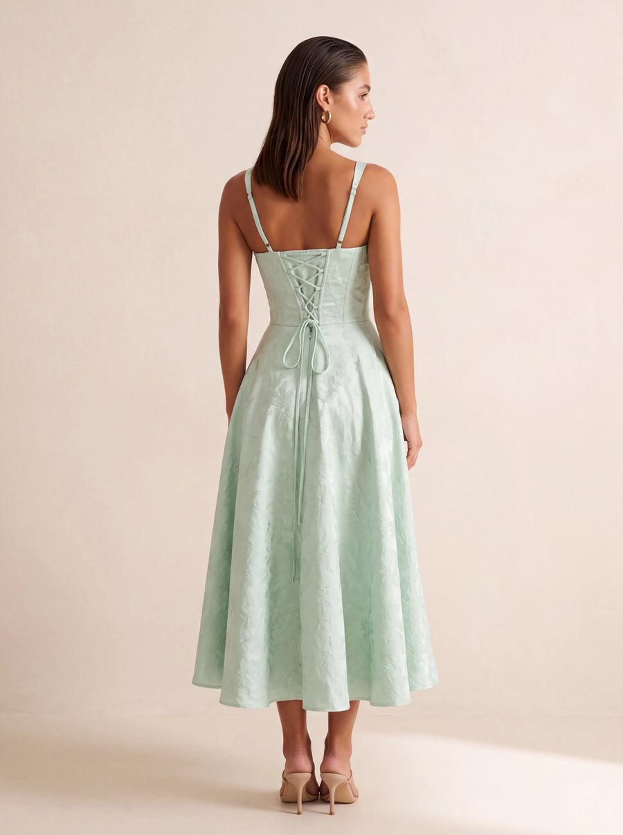 Wanda Midi Dress – Mint