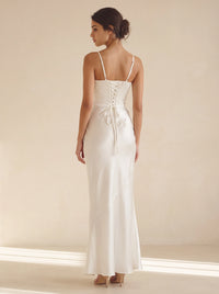 Winnie Maxi Dress – Ivory