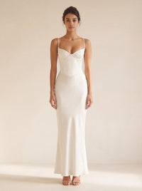 Winnie Maxi Dress – Ivory