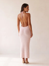 Natasha Maxi Dress – Blush