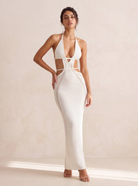 Natasha Maxi Dress – White