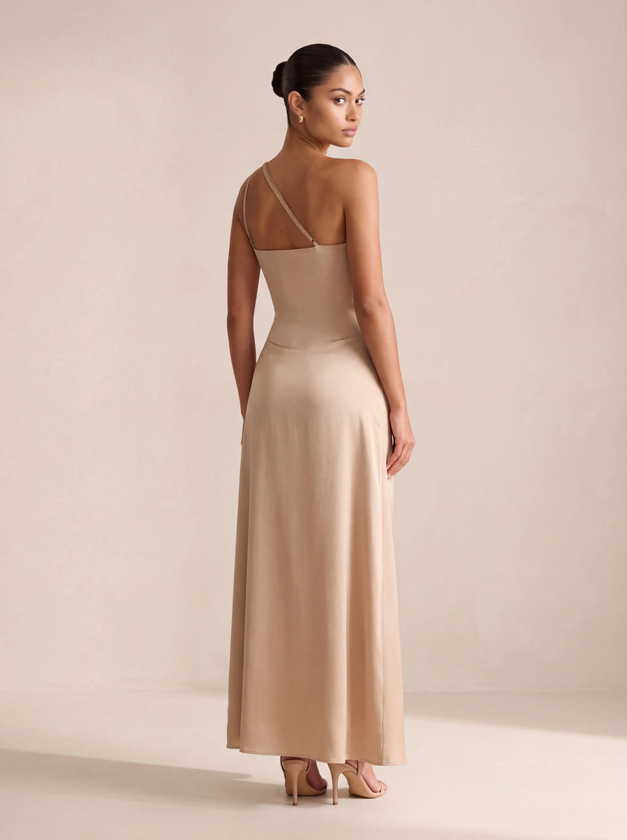 Cindy Maxi Dress – Champagne