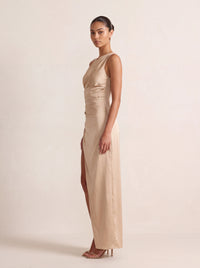 Cindy Maxi Dress – Champagne