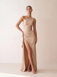 Cindy Maxi Dress – Champagne