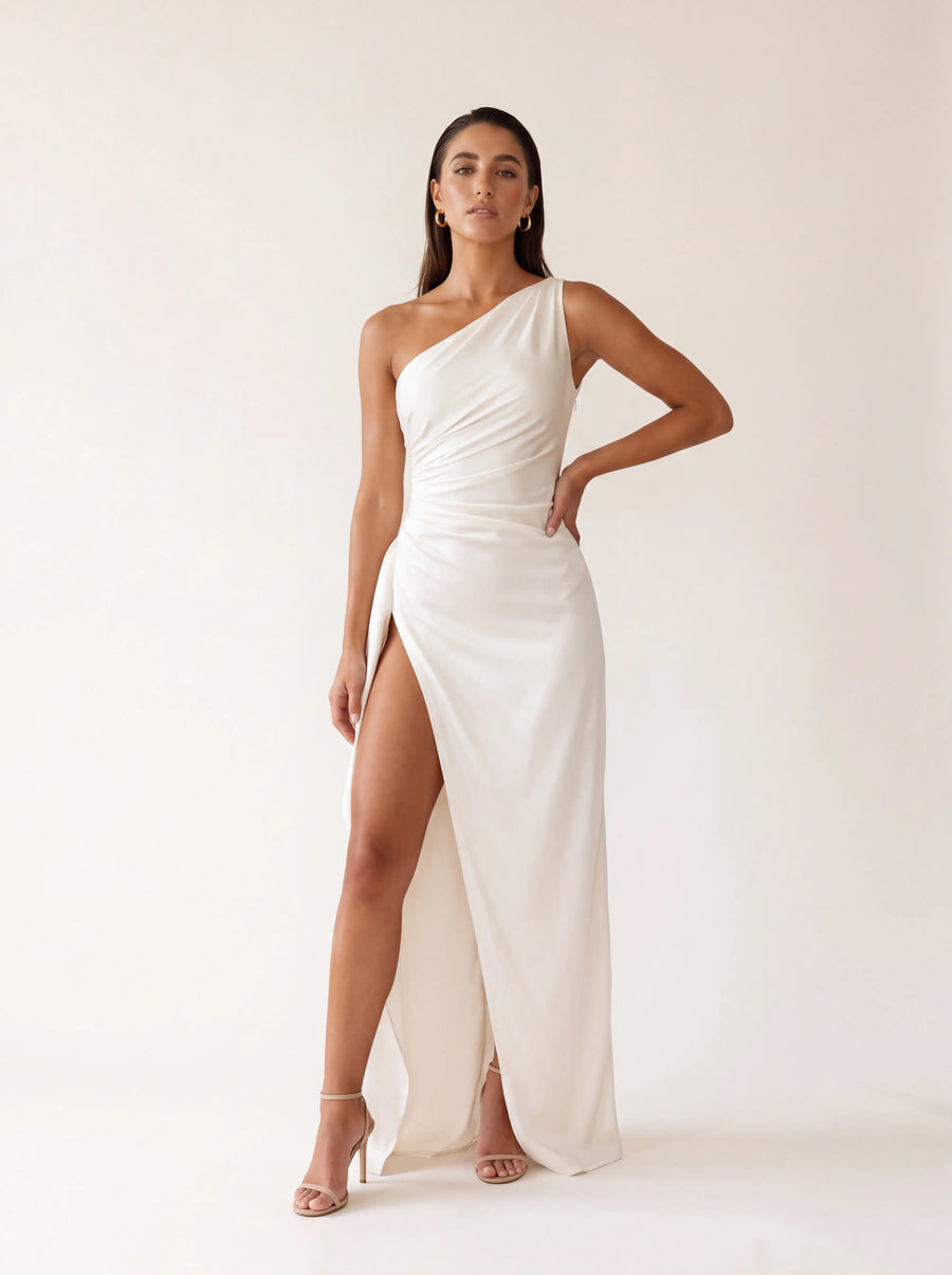 Cindy Maxi Dress – Ivory