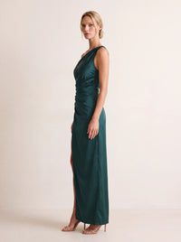 Cindy Maxi Dress – Emerald