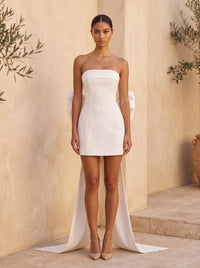 Margot Mini Dress – Ivory